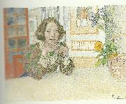 Carl Larsson annastina alkman Spain oil painting artist